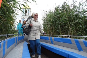 Трипілля і затоплена церква під Ржищевом: Затоплена церква, Гусинці